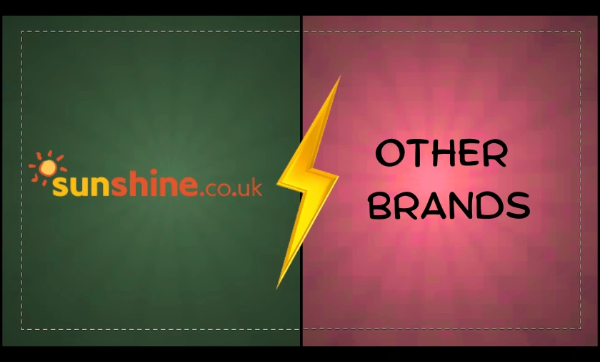 Sunshine UK vs Other Brands
