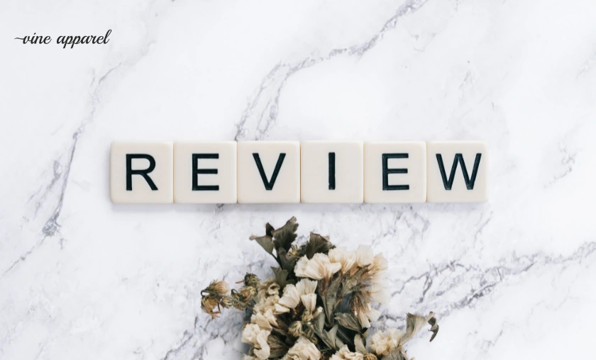 Vine Apparel Customer Reviews