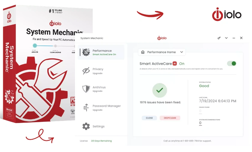 iolo Global Review Optimization, Security, and Automated Maintenance