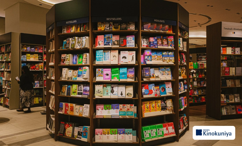 Kinokuniya MY Books, Sections & Store Experience