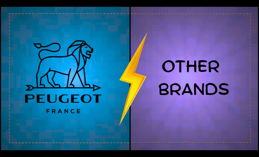 Peugeot Saveurs UK vs Other Brands