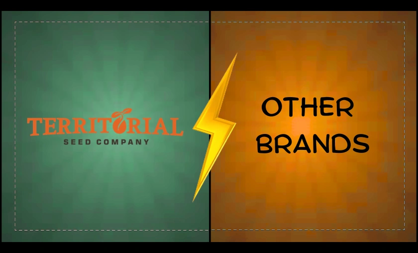 Territorial Seed Company US vs Other Brands