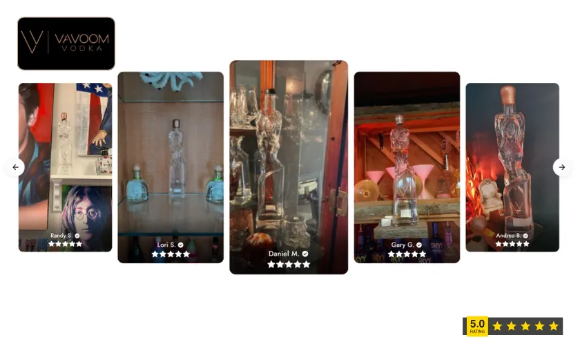 Vavoom Vodka Customer Reviews!