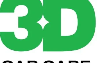 3D Car Care Logo
