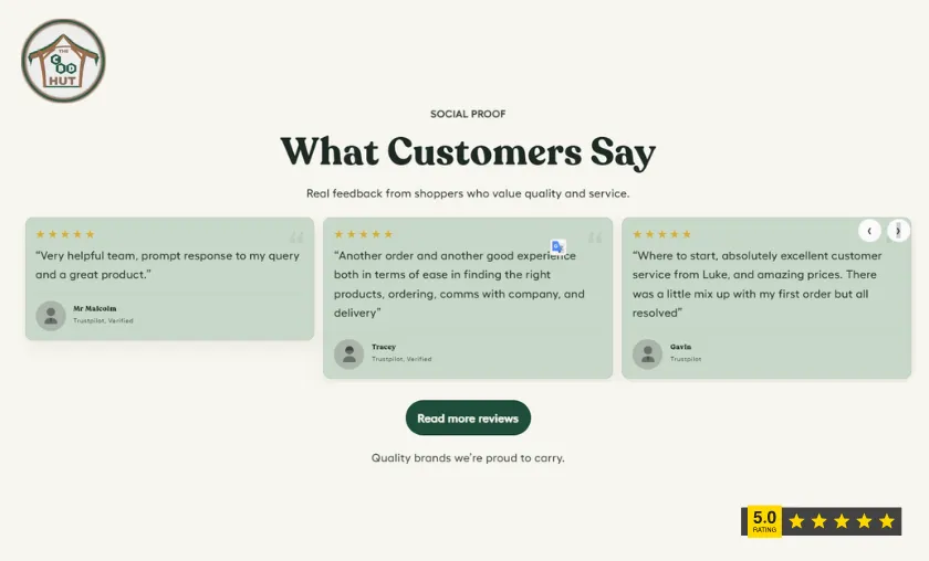 The CBD Hut Customer Reviews!