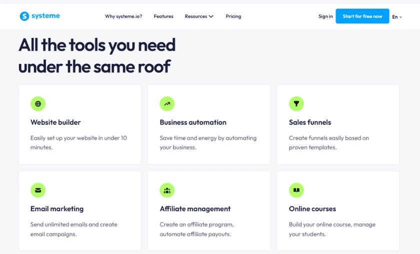 Systeme.io Review – All-in-One Funnel & Email Platform! ([wpsm_custom_meta type=date field=month] [wpsm_custom_meta type=date field=year]) - The Complete Portal