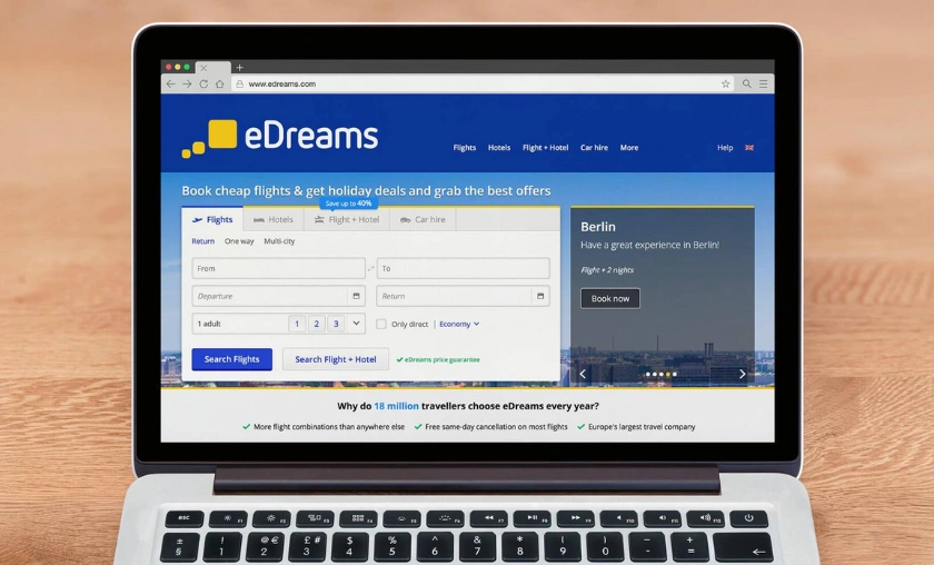 eDreams PT (Flights, Hotels & Vacation Packages Collection)