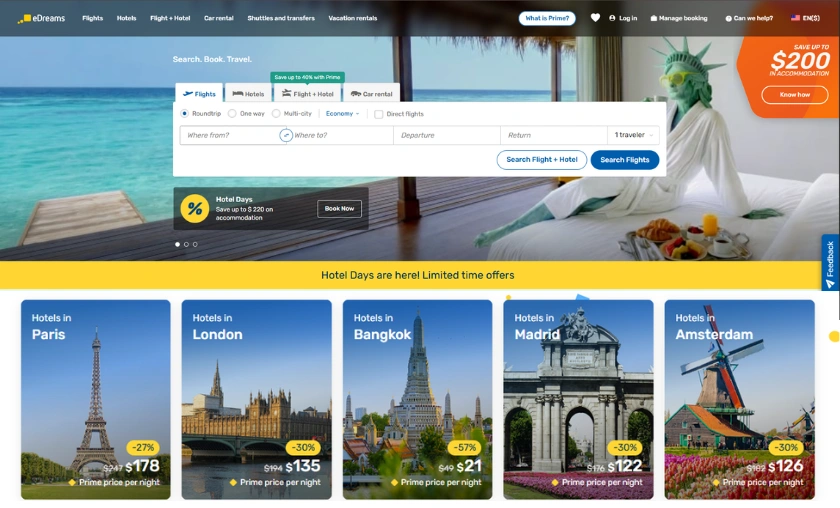 eDreams US Review – Flights, Hotels & Travel Deals Platform! ([wpsm_custom_meta type=date field=month] [wpsm_custom_meta type=date field=year]) - The Complete Portal
