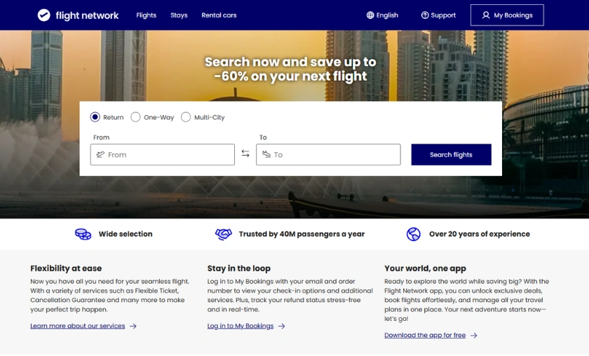 Flight Network Review: Best Flights & Car Rental!([wpsm_custom_meta type=date field=month] [wpsm_custom_meta type=date field=year]) - The Complete Portal