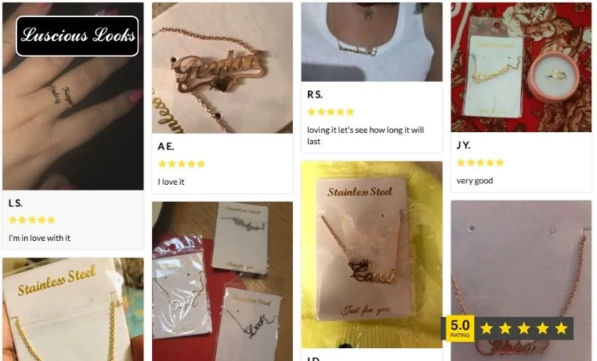 Luscious Looks Customer Reviews!