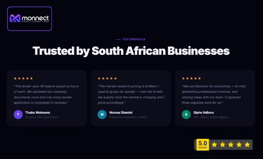 Monnect Customer Reviews!