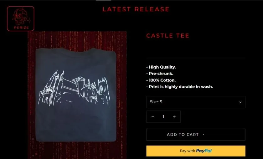 PERIZE Review: The Best Castle Shirts & Apparel! ([wpsm_custom_meta type=date field=month] [wpsm_custom_meta type=date field=year]) - The Complete Portal