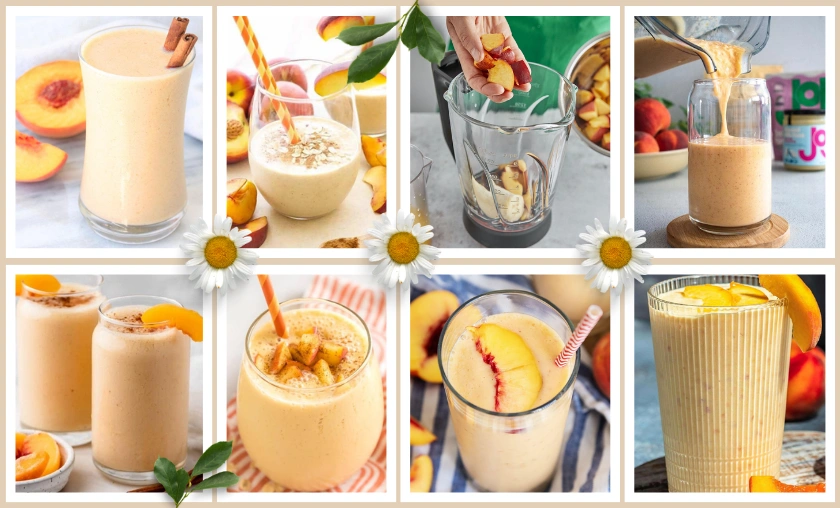 Peach Cobbler Smoothie