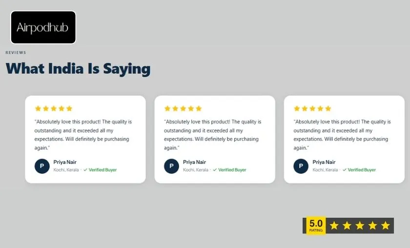 Airpod Hub Customer Reviews!