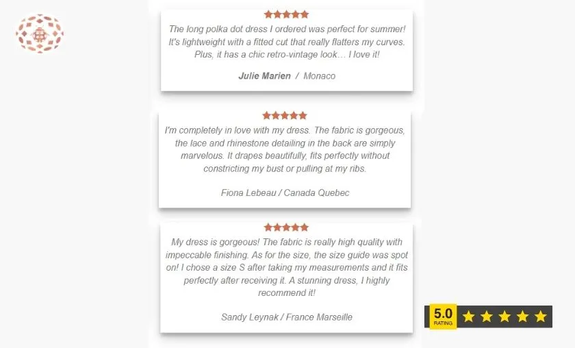 Coccinelle-Paradis Customer Reviews!