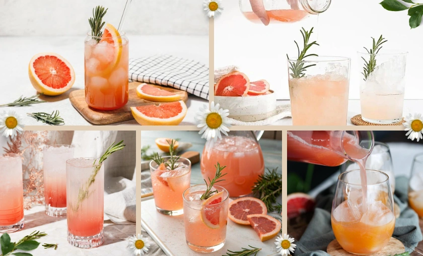 Grapefruit Rosemary Spritzer