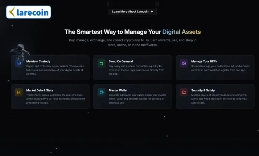 Larecoin Review: Best Crypto Payments & Markets! ([wpsm_custom_meta type=date field=month] [wpsm_custom_meta type=date field=year]) - The Complete Portal