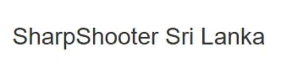 SharpShooter Sri Lanka Logo