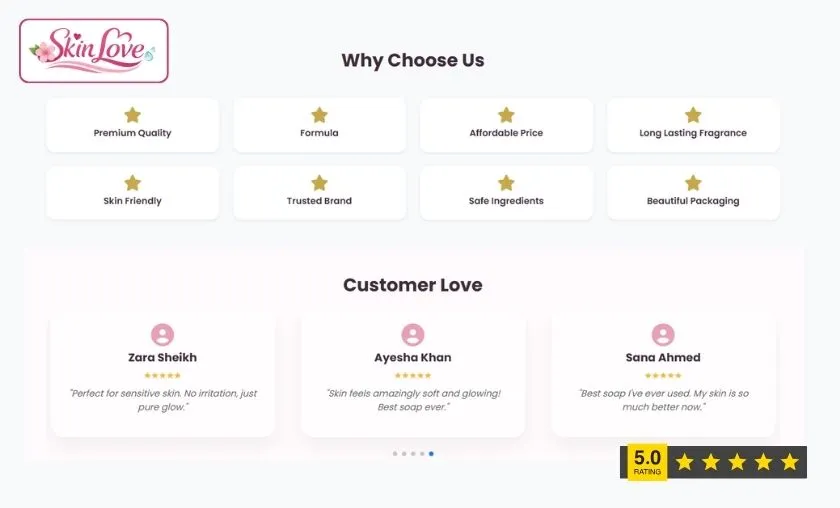 SkinLove Beauty Customer Reviews!