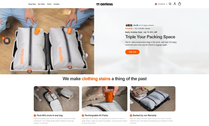 Aerless GLOBAL Review: Best Travel Compression Bags! ([wpsm_custom_meta type=date field=month] [wpsm_custom_meta type=date field=year]) - The Complete Portal