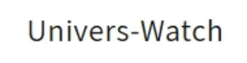 Sitewide 50% OFF on Univers-Watch Offer!